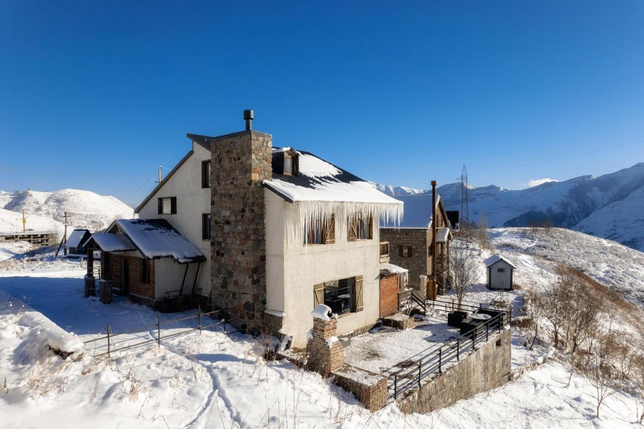 Snow Time Cottage Goudaouri Extérieur photo